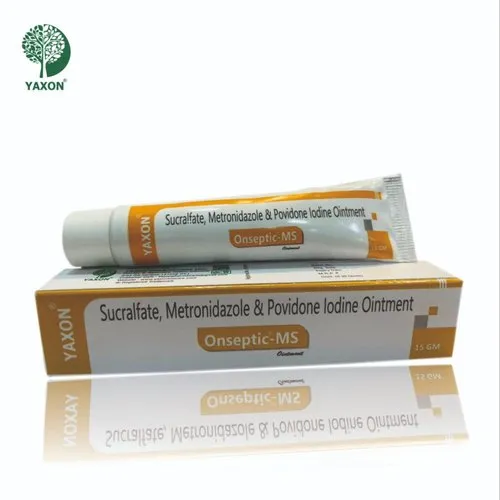 Sucralfate 7%, Metronidazole 1%& Povidone Iodine 5% Ointment