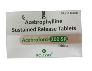 Acebrophylline Sustained Release Tablets