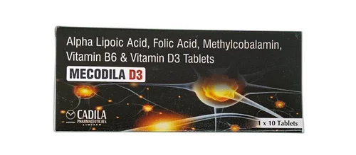 Alpha Lipoic Acid Folic Acid Methylcobalamin Vitamin B6 Vitamin D3 Tablets