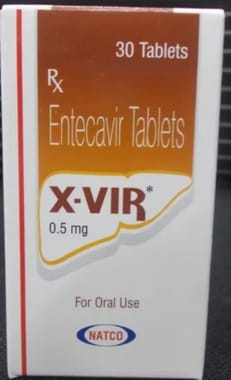 X-Vir Entecavir Tablets 0.5mg, NATCO