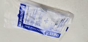 Transparent Disposable Urine Collection Bag, Economy