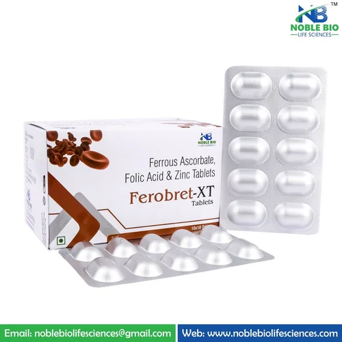 Ferrous Ascorbate Folic Acid Zinc Tablets