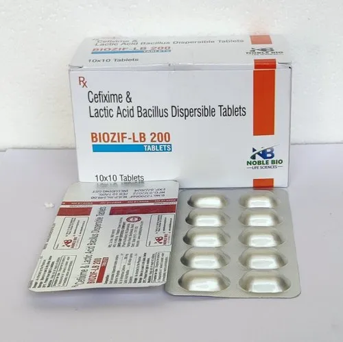 Biozif LB 200 Lactic Acid Bacillus Dispersible Tablets