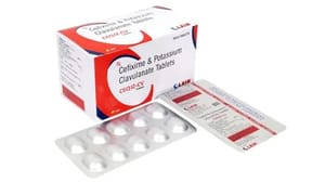 Cefixime 200mg Potassium Clavulanate 125mg