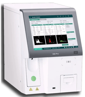 3-part double chamber hematology analyzer