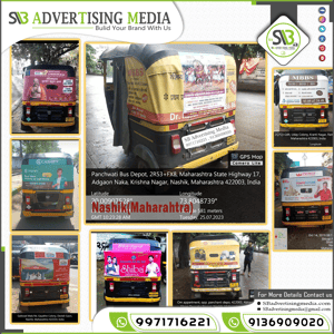 Auto Rickshaw Branding in Nashik Maharashtra