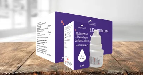 Moxifloxacin Dexamethasone Eye Drop