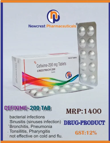 Cefixime 200 Mg Tablet