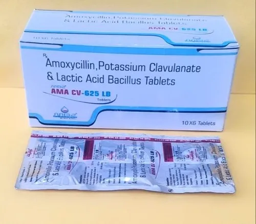 Amoxicillin Potassium 500 mg and Clavulante 125mg