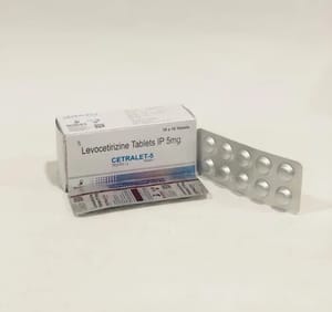 5 mg Levocetirizine Tablets IP