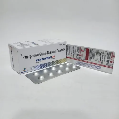 40 mg Pantoprazole Gastro Resistant Tablets IP