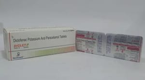 Diclofenac Potassium Paracetamol Tablets