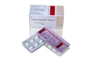 Cefixime 50 Mg Dispersible Tablets