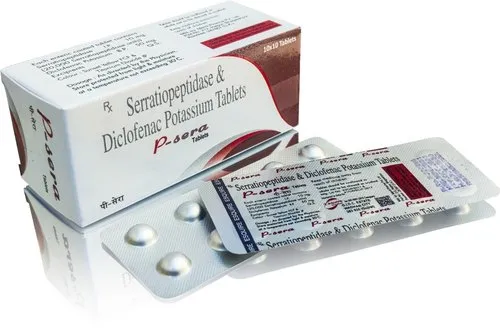 Serratiopeptidase & Diclofenac Potassium Tablets