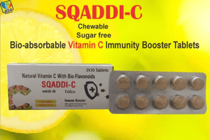 SQADDI-C: Chewable Natural Vitamin C Tablets