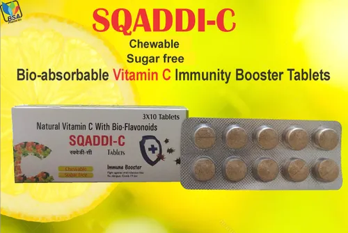 SQADDI-C: Chewable Natural Vitamin C Tablets