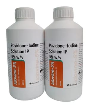 Povidone Iodine Solutions IP 5%