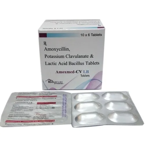 Amoxicillin Potassium Clavulanate And Lactic Acid Bacillus Tablets