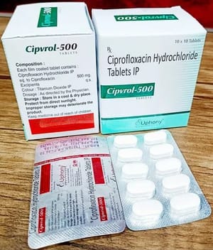 Ciprofloxacin Tablets I P 500 Mg