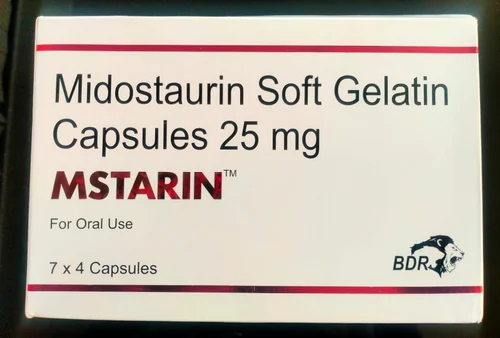 MSTARIN 25mg Midostaurin Capsules