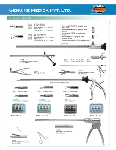 Laparoscope Instrument Set