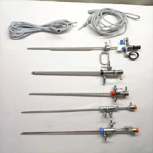 Resectoscope Working Element with Inner Outer Sheath & Accessories & Cystoscope