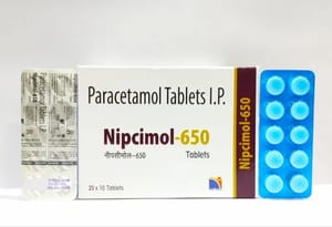 650mg Paracetamol Tablets IP