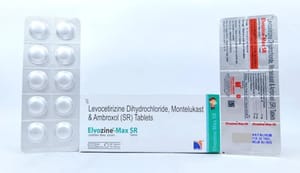 Levocetirizine Dihydrochloride Montelukast And Ambroxol SR Tablets