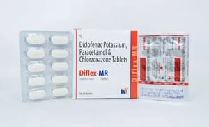 Diclofenac Potassium Paracetamol & Chlorzoxazone Tablets