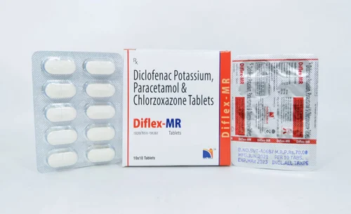 Diclofenac Potassium Paracetamol & Chlorzoxazone Tablets