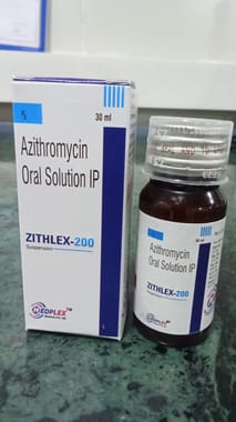 AZITHROMYCIN 200MG SUSPENSION