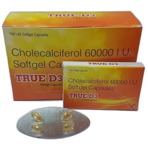 CHOLECALCIFEROL 60,000 I.U SOFTGEL