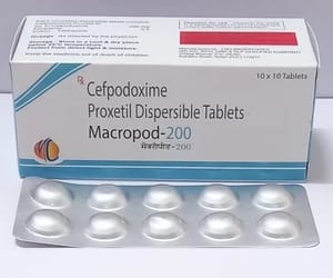 Cefpodoxime Proxetil Dispersible Tablets