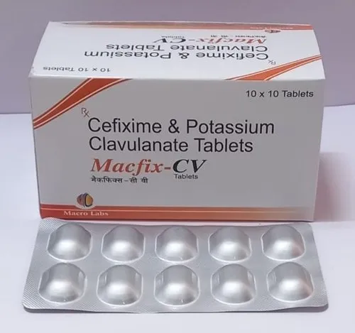 Cefixime and Potassium Clavulanate Tablets