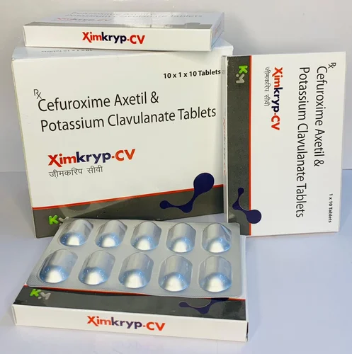 Cefuroxime Axetil 500mg & Ptassium Clavulanic 125 mg Tablets