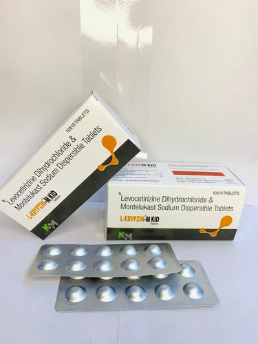 Levocetirizine Dihydrochloride Montelukast Sodium Dispersible Tablets