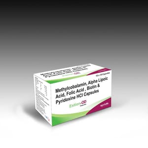 methylcobalamin Alpha Lipoic acid, Folic Acid,  Biotin and pyridoxine HCI Capsules