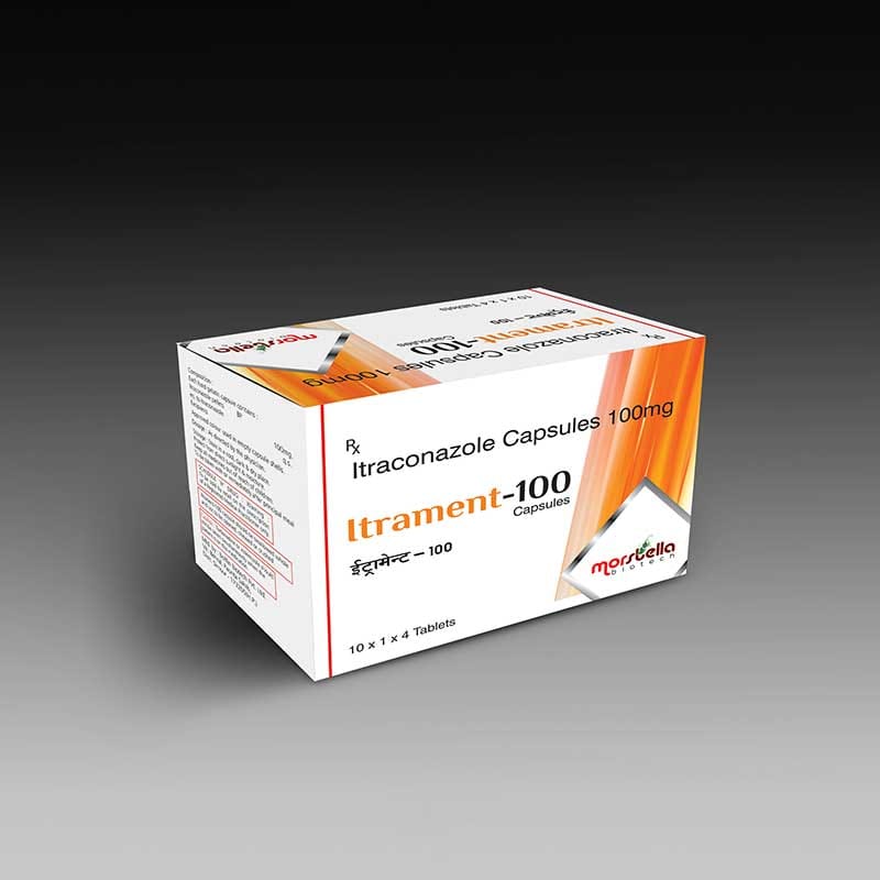 Itraconazole capsules 100 mg