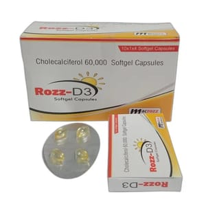 Cholecalciferol 60000 Iu Softgel Capsules