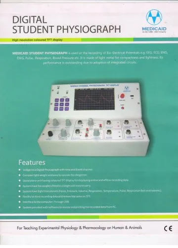 Single Channel Physiograph Digital