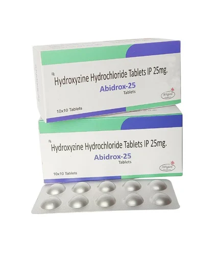 Hydroxyzine Hydrochloride 25 Mg Tablet