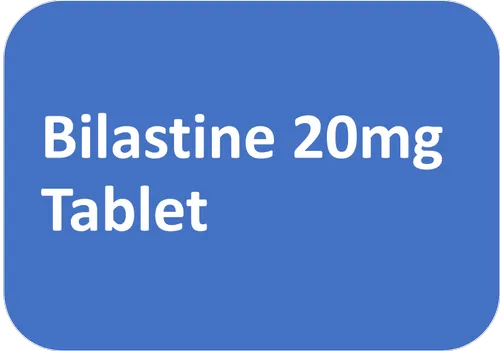 Bilastine Tablets 20 Mg