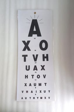 Snellen Vision Chart