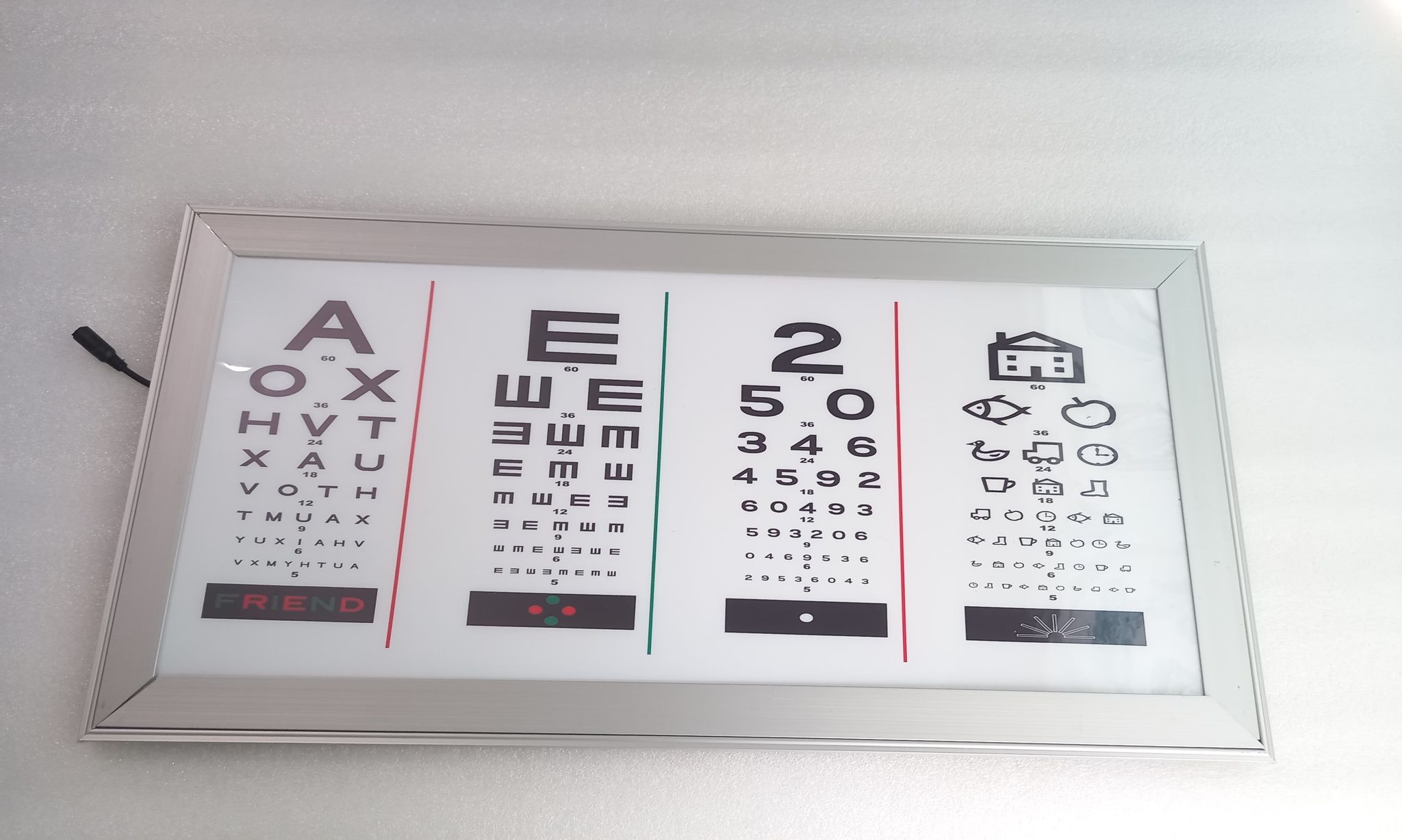 LED Vision Chart