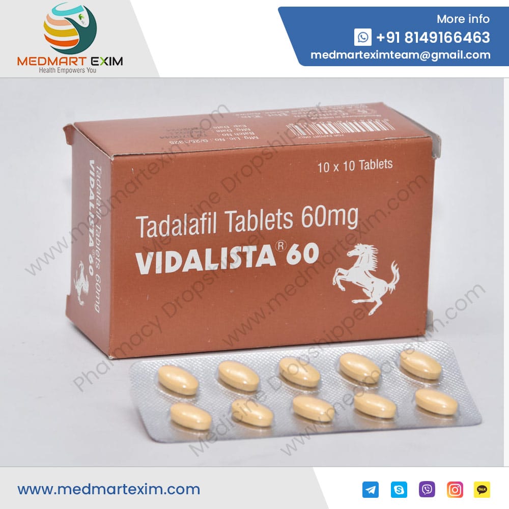 Vidalista-60 Tadalafil Tablets