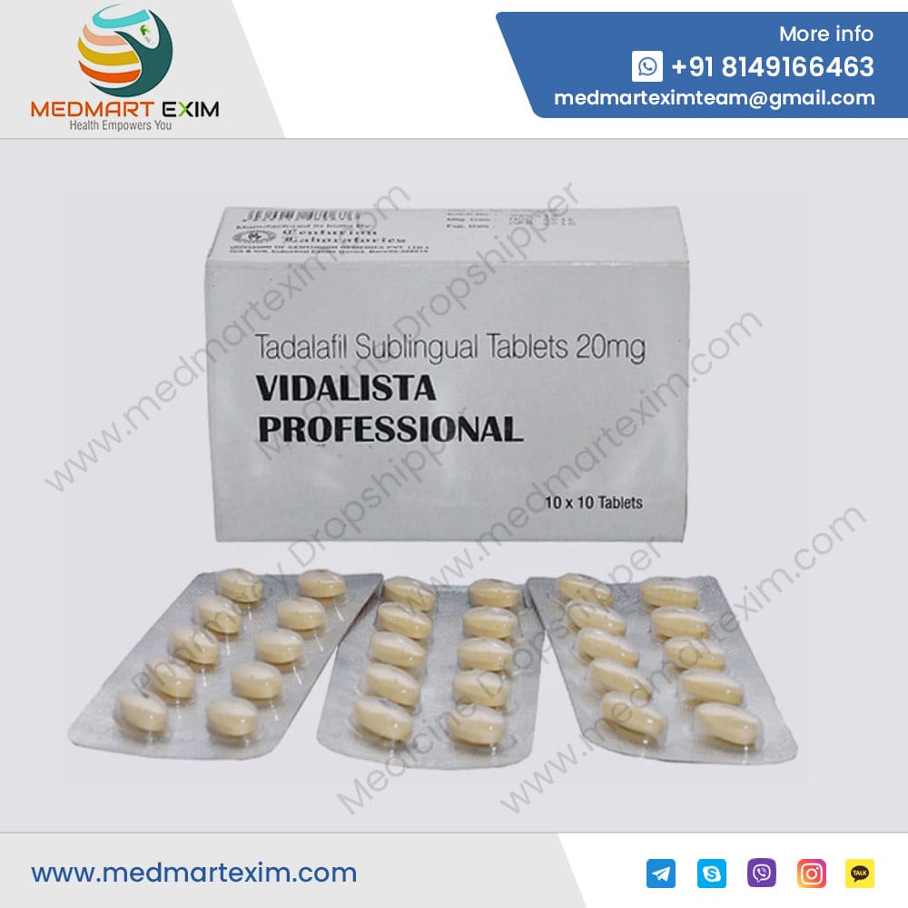 Vidalista Professional Tablets