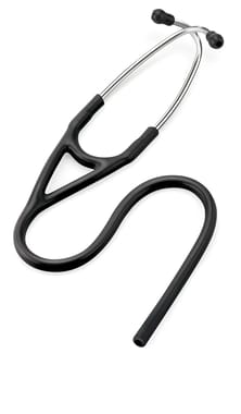 PAL Stethoscope Cardiology Replacement Tubing with Ear tubes in Black Color