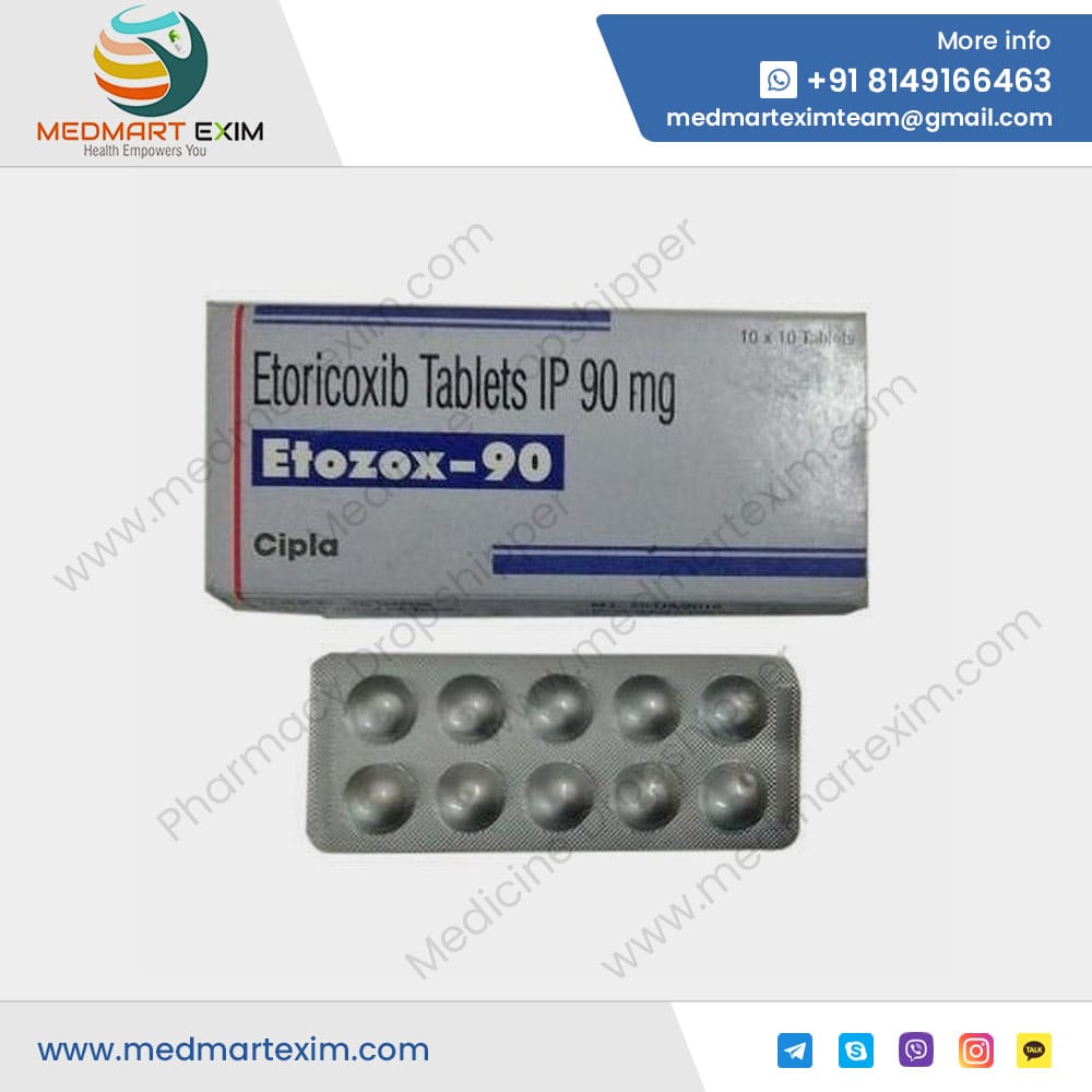 Etozox Etoricoxib Tablet