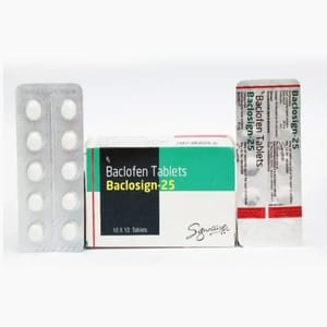Baclosign Baclofen 25mg Tablets