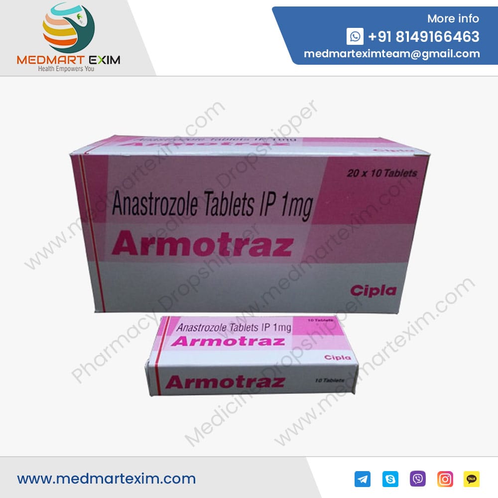 Armotraz Anastrozole 1mg Tablets